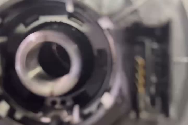 Steering column switchgear detail